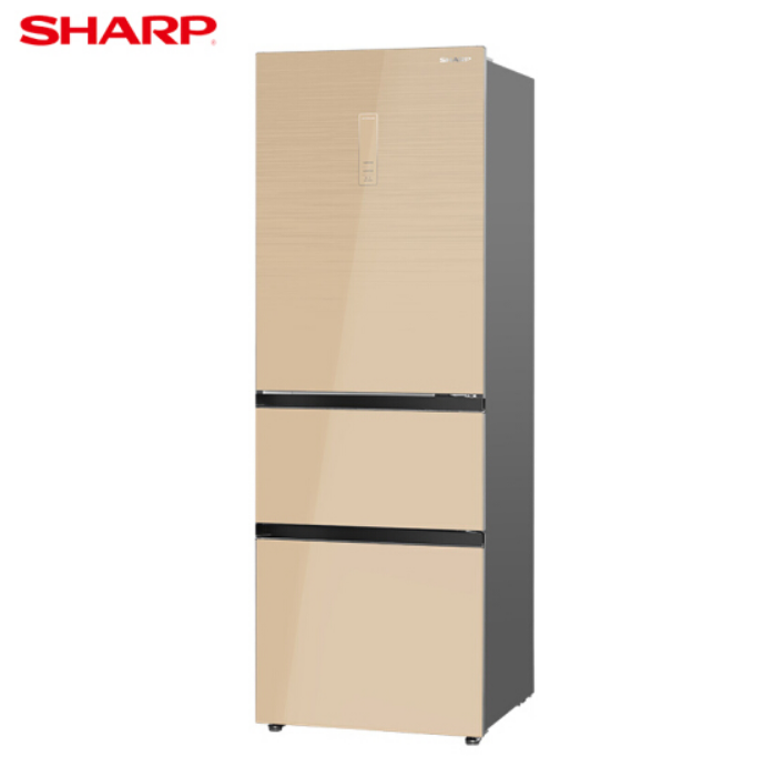 Sharp 夏普 BCD-327WVXE-N 三门冰箱327L2679元包邮（需领券）