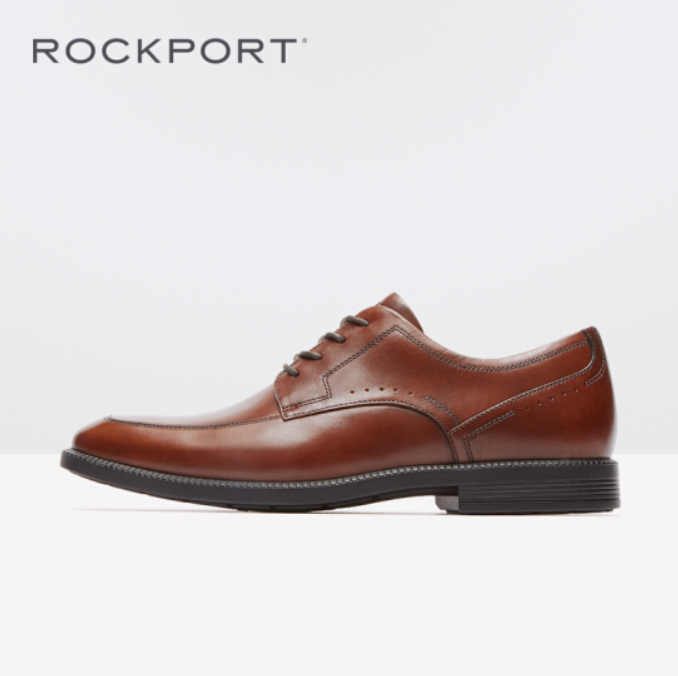 Rockport 乐步 Dressports Modern Apron Toe 男士正装鞋V80651569元包邮（双重优惠）