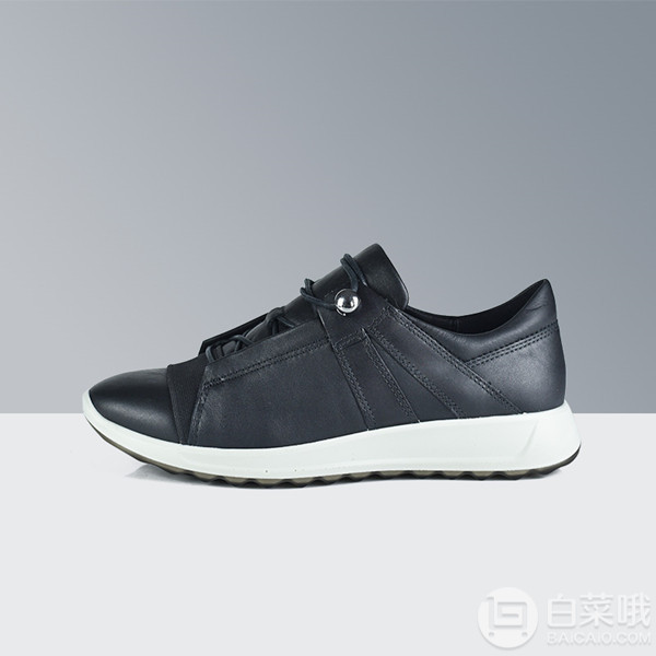 US4-4.5码，ECCO 爱步 Flexure Runner II 随溢系列 女士系带真皮运动鞋292003新低398.97元