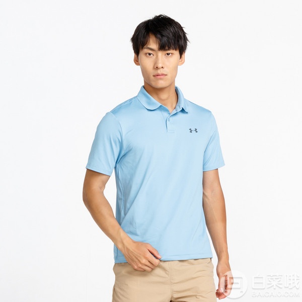 10点开始，Under Armour 安德玛 Performance 2.0 男士防晒短袖Polo衫1342080131元包邮