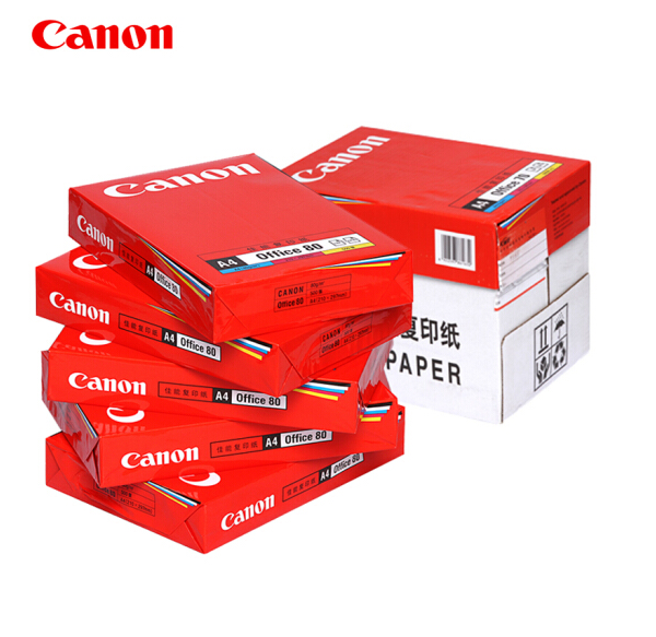 0点开始，Canon ​佳能 A4复印纸 80g 500张 5包整箱装79元