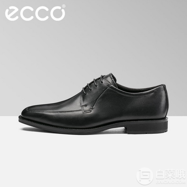 88VIP会员，ECCO 爱步 Calcan 卡尔翰 男士方头系带牛津鞋640714新低350.55元包邮包税（双重优惠）