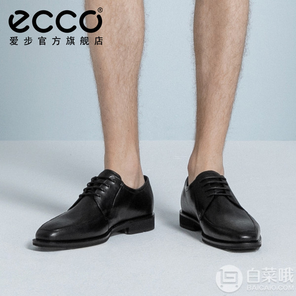 ECCO 爱步 Calcan 卡尔翰 男士方头系带牛津鞋640714468.62元（天猫旗舰店1999元）