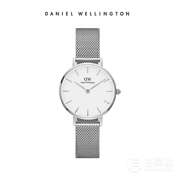 李圣经同款，Daniel Wellington 丹尼尔·惠灵顿 DW00100220 时尚女士石英表28mm472.4元（可3件92折）