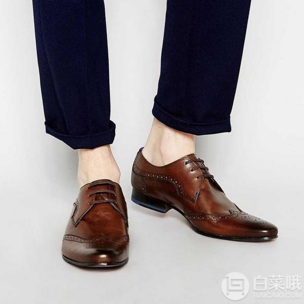 Ted Baker 泰德·贝克 Hann 2 男士真皮布洛克烤花牛津鞋414.71元