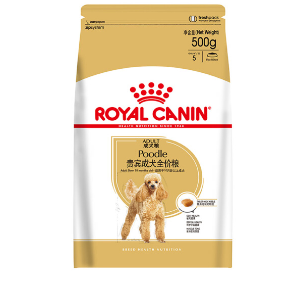 Plus会员，Royal Canin 皇家狗粮 PD30贵宾泰迪成犬狗粮 全价粮 0.5kg5.15元（双重优惠）