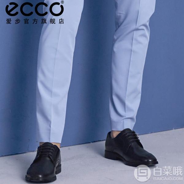 多码，ECCO 爱步 Melbourne 墨本系列 男士真皮正装鞋  621634422.77元（天猫旗舰店1349元）