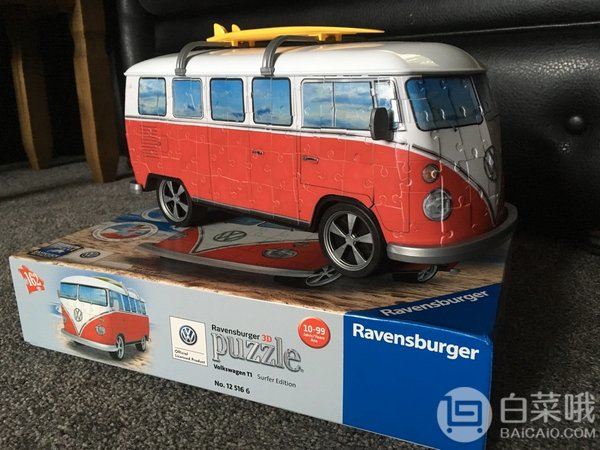 Ravensburger 睿思 3D立体拼图 大众Volkswagen T1露营车175元（可3件92折）