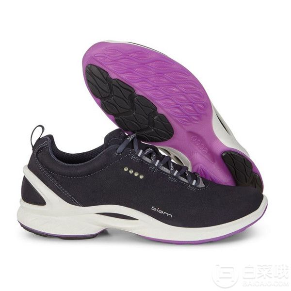 销量第一，ECCO 爱步 Biom系列 Fjuel 女士牦牛皮户外休闲鞋837533新低568.66元