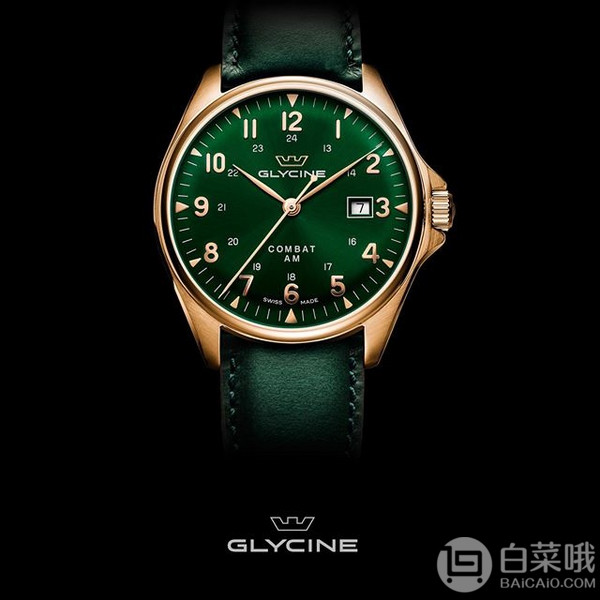 Glycine 冠星 Combat 6 Classic系列 GL0284 男士机械腕表 新低6.99（需用码）约1943.06元