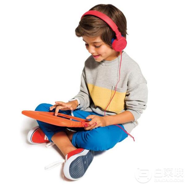国际免邮月，JBL JR300 儿童头戴式有线耳机116.12元