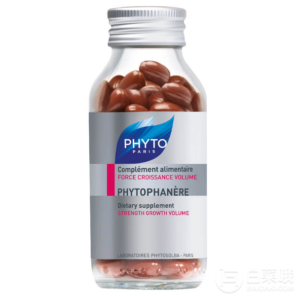 Phyto 发朵 抗脱发防脱护发健甲胶囊120粒凑单免费直邮到手227.92元