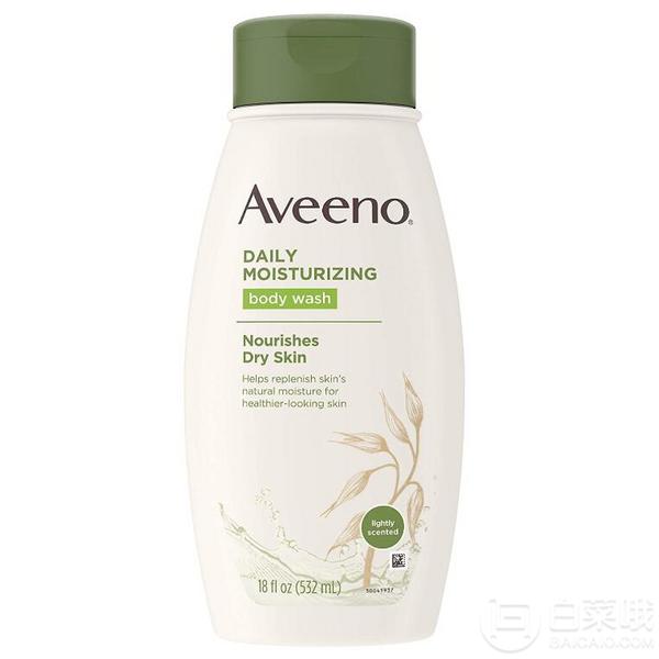Aveeno 艾维诺 天然燕麦高效保湿沐浴露532ml折后54.88元（双重优惠）