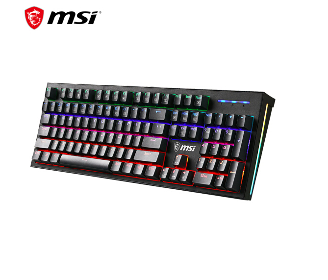 MSI 微星 GK50Z 机械键盘  104键 红轴109元包邮