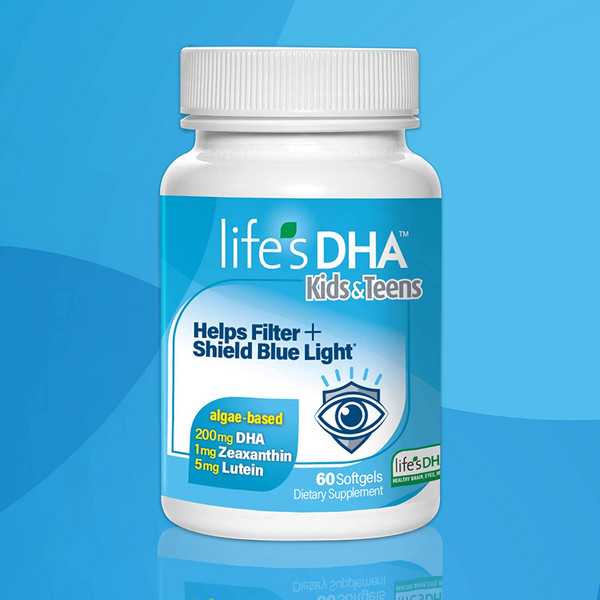 单件免邮，DSM 帝斯曼 Life's DHA 儿童素食叶黄素海藻油DHA胶囊60粒98.29元（天猫旗舰店折后173.8元）