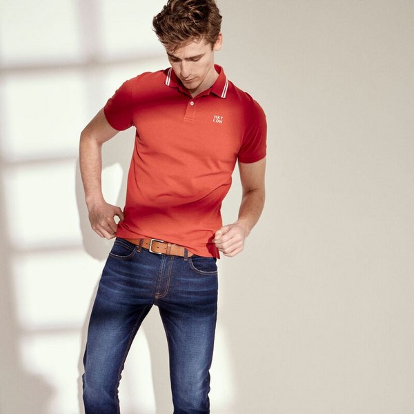 Hackett London 哈克特 男士纯棉Polo衫HM562508221元