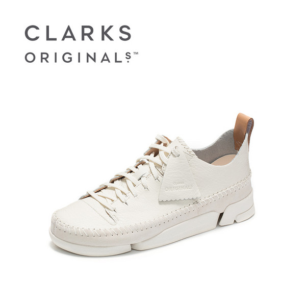 UK5码 Clarks 其乐 Originals经典系列 Trigenic Flex 女士三瓣底休闲鞋新低240.77元