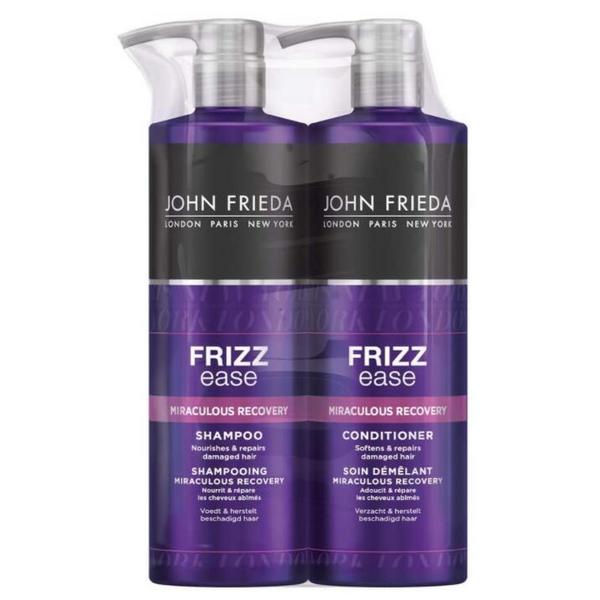 John Frieda 抚平毛躁修护洗发水500mL+护发素500mL新低119.33元