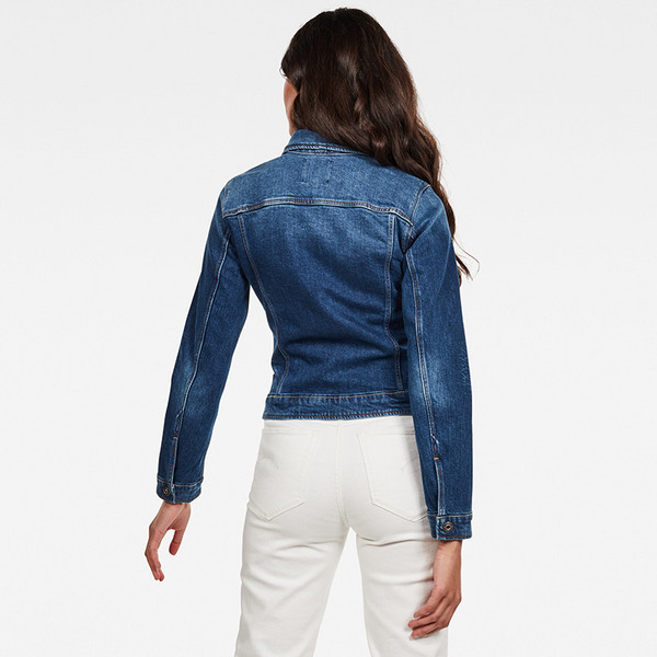 G-Star Raw 3301系列 女士短款修身牛仔夹克D11146折后306.82元（天猫旗舰店折后772元）