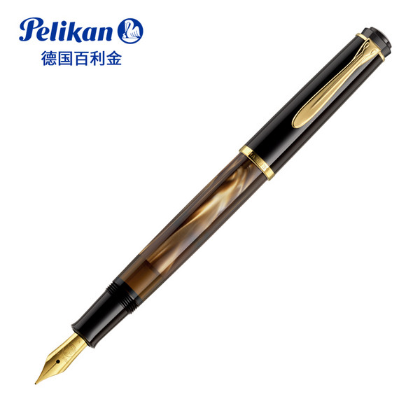 Pelikan 百利金 M200 棕色大理石纹 入门金笔 F尖464元（天猫专卖店950元）