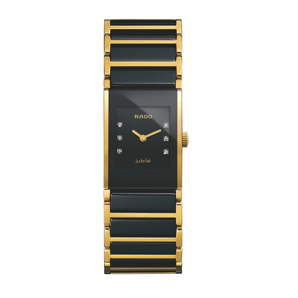 Rado 雷达 Integral Jubile 精密陶瓷系列 R20789752 女士镶钻腕表 9（需用码）约3172元