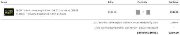 双11预告，LEGO 乐高 科技系列超旗舰 42115 兰博基尼 Sián FKP 372210元