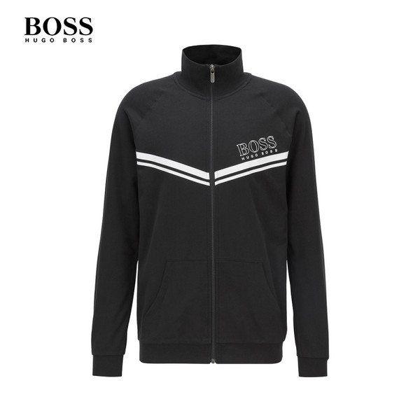BOSS Hugo Boss 雨果·博斯 Authentic Z 男士纯棉运动外套 50436637新低382.8元（天猫旗舰店700元）