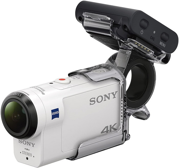 Sony 索尼 FDR-X3000R 酷拍运动摄像机+监控套装 60米防水壳 4K光学防抖新低2107.38元