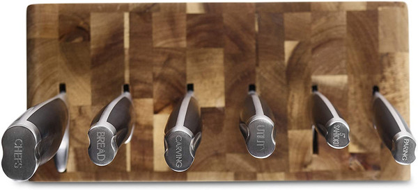 英国名厨，Jamie Oliver 杰米·奥利弗 不锈钢刀具6件套 带相思木刀座769.56元