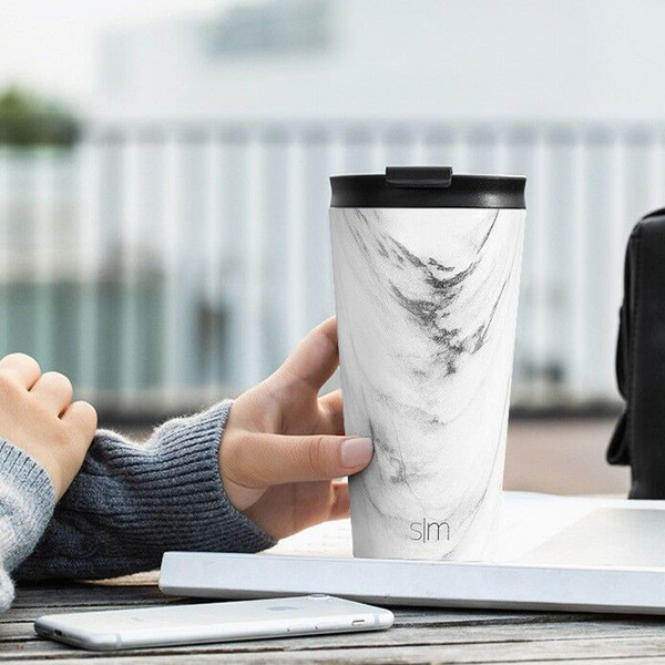 simple|modern 双盖保温咖啡杯480mL 多色49元包邮（需领券）