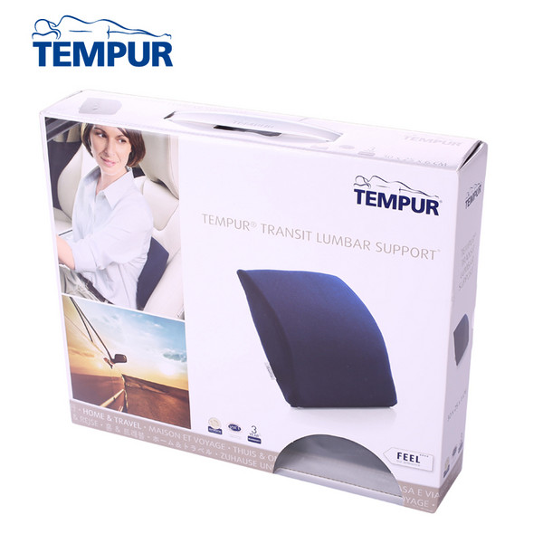 Tempur 泰普尔 慢回弹记忆棉 旅行护椎靠垫30×25×6cm新低360.75元（可3件9折）