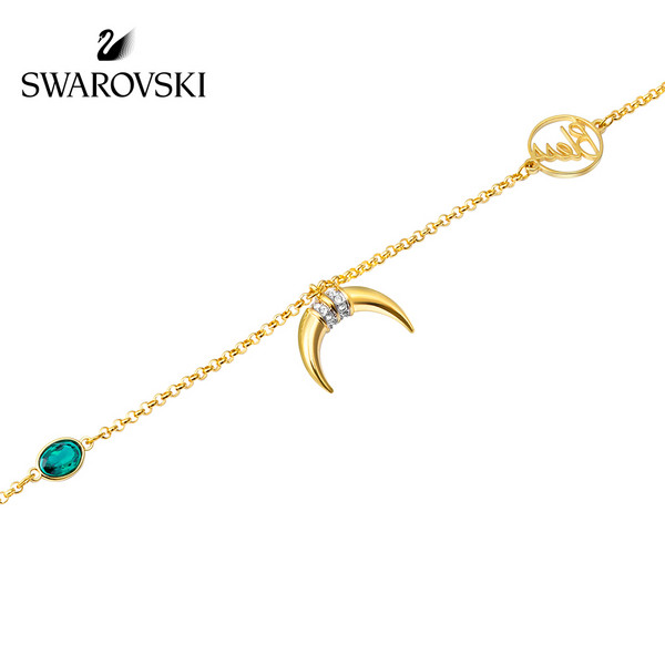 旗舰店出品，Swarovski 施华洛世奇 Remix系列 百变魔链 牛角造型手链5556903新低199元包邮（双重优惠）