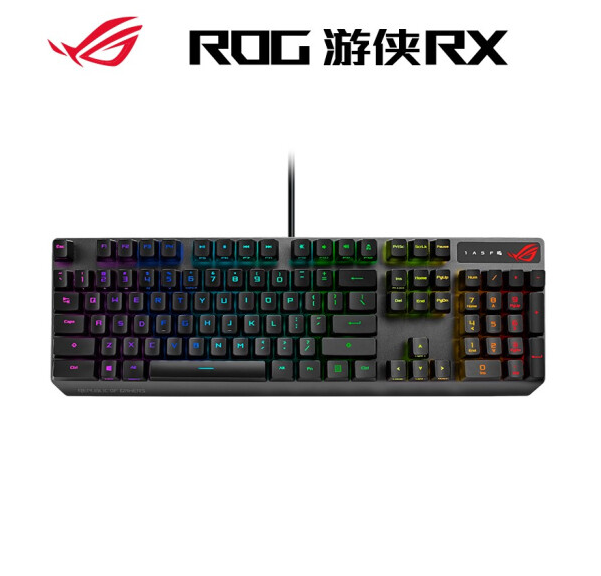 ROG 玩家国度 游侠RX 机械键盘 光学触发机械红轴799元包邮