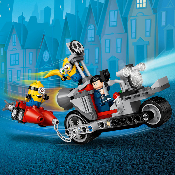 Lego 乐高 小黄人系列 75549 无法阻挡的摩托车追击新低99.2元包邮（双重优惠）
