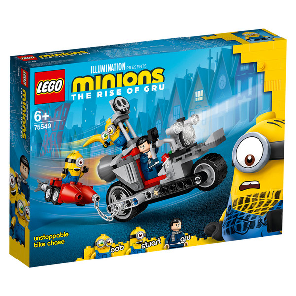 Lego 乐高 小黄人系列 75549 无法阻挡的摩托车追击109元包邮（双重优惠）