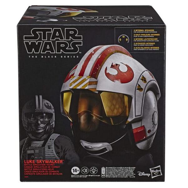 Hasbro 孩之宝 Star Wars星球大战 黑系列 卢克·天行者 仿真X翼战机头盔新低648.63元