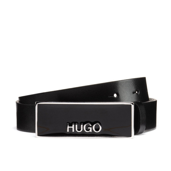 意大利产，HUGO Hugo Boss 雨果·博斯 Karol 女士真皮皮带50435077新低296.23元