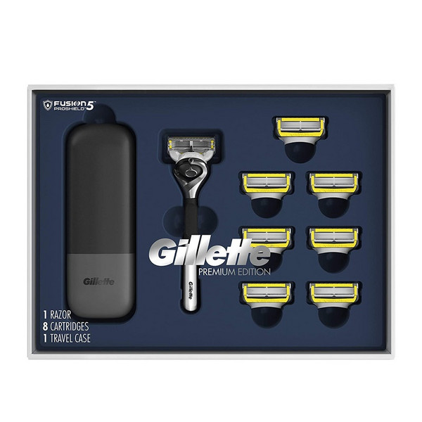 Gillette 吉列 Fusion5 ProGlide 锋隐致护 男士剃刀高级礼盒（1刀架+8刀头+旅行盒）230.24元（可3件95折）
