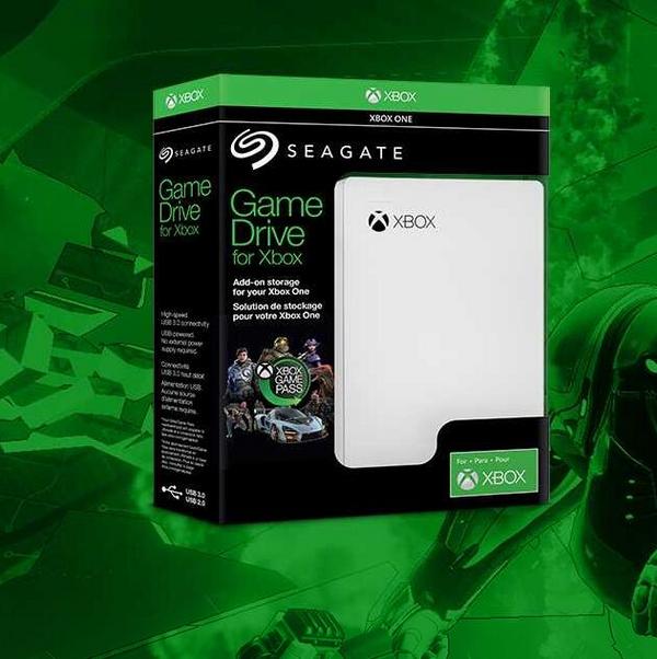Seagate 希捷 Game Drive For Xbox版 游戏移动硬盘4TB新低591.68元