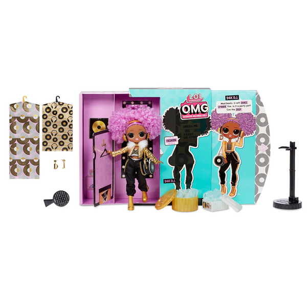 L.O.L. Surprise 冬季迪斯科系列 O.M.G.时尚娃娃24K DJ和她的姐妹盲盒新低207.76元（可3件9折）