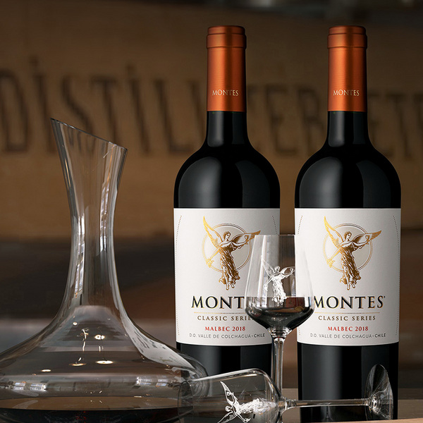 Montes 蒙特斯 天使系列 马尔贝克干红葡萄酒750mL 多款可选108元包邮（2件216元送天使酒杯*2个）