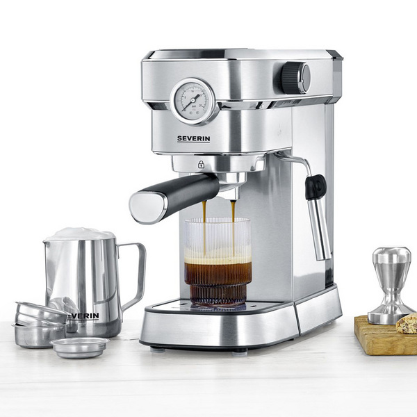 德国百年家电品牌，Severin Espresa Plus系列 KA5995 半自动咖啡机709元包邮（双重优惠）