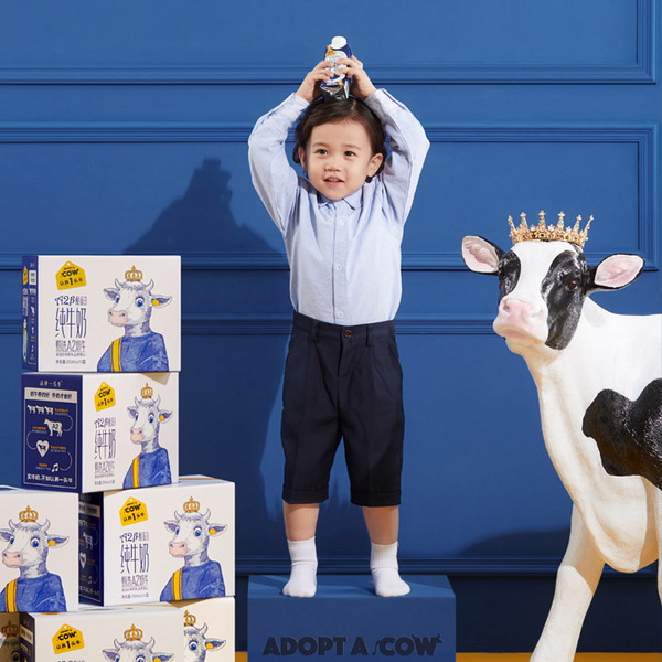 高端A2牛奶新品，认养一头牛 A2β-酪蛋白纯牛奶250mL*10盒*2提108元包邮（需领券）