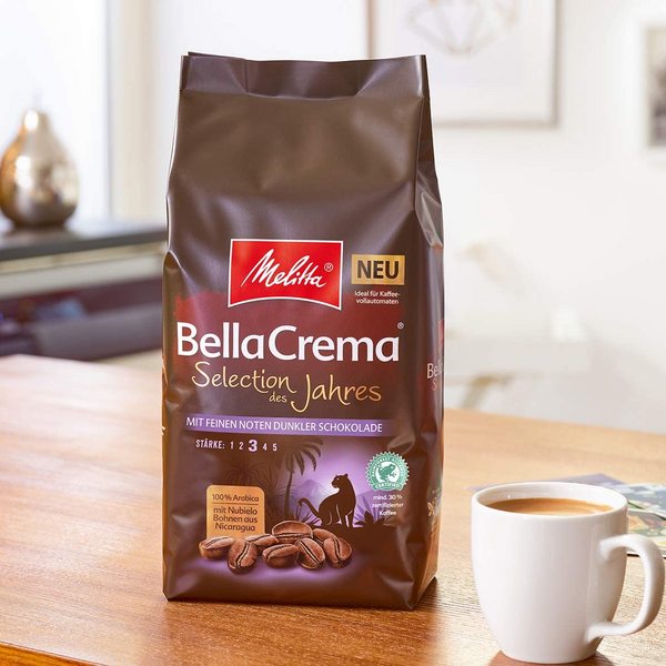 Melitta 美乐家 Bella Crema 中度烘焙 100%有机品质阿拉比卡咖啡豆750g90元