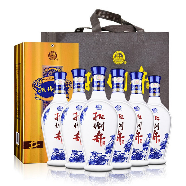 扳倒井 井韵 52度白酒750mL*6瓶*2件 赠48度新兰尊480mL*1瓶338元包邮（折169元/箱）