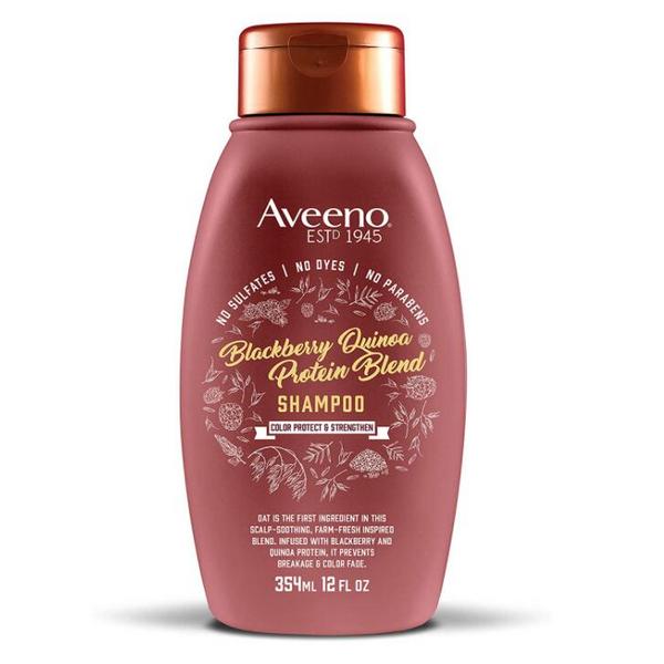 Aveeno 艾维诺 黑莓藜麦护色&强韧洗发水354mL折后新低63.45元（第2件5折）