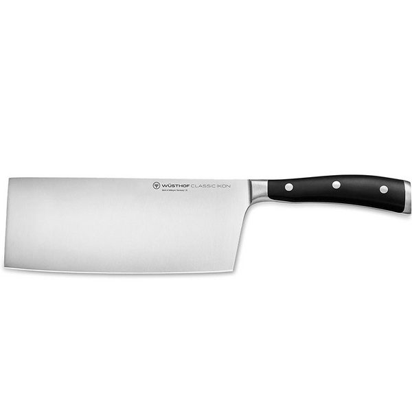 德国索林根血统，Wüsthof 三叉 Classic Ikon高端系列 18cm中式菜刀 1040331818735元