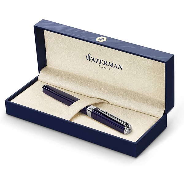 Waterman 威迪文 Exception小智尊 18K精装钢笔 F尖 蓝杆银夹1222.63元