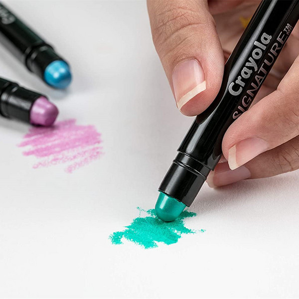 Crayola 绘儿乐 Signature™系列 珠光油画棒10色套装新低54元