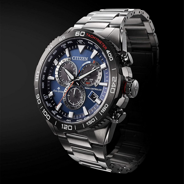 Citizen 西鐵城 Promaster Land系列 Direct Flight CB5034-58L 男士光動(dòng)能五局電波手表新低2192.71元